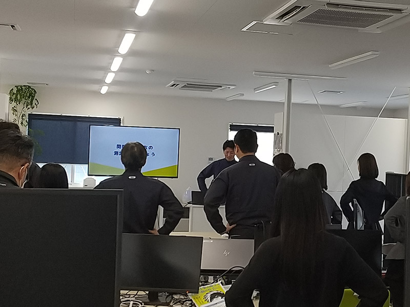 小坂工務店 訪問支援の様子