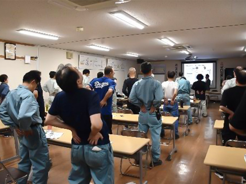 太平洋金属株式会社 訪問支援の様子